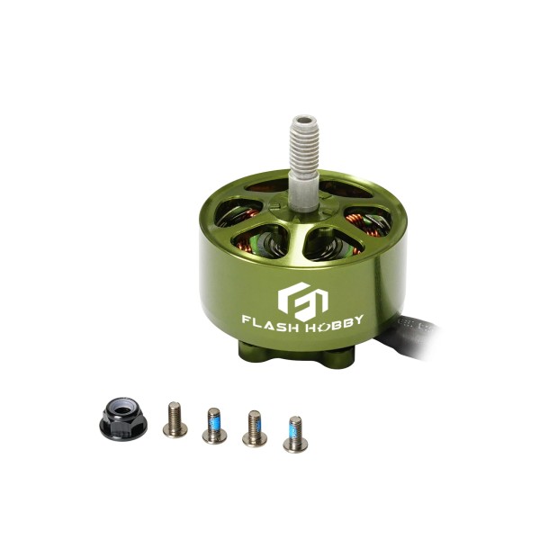 Motore BLDC Flashhobby 2808 Originale 1100KV 3-6S Motore Brushless Unibell per Drone da 7 Pollici